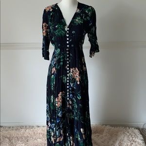 Floral maxi dress